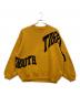 TIGHTBOOTH PRODUCTION（タイトブースプロダクション）の古着「ACID LOGO KNIT SWEATER」｜イエロー