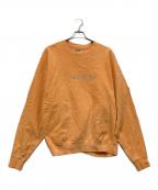 C.Eシーイー）の古着「OVERDYE CAV EMPT CREW NECK」｜オレンジ