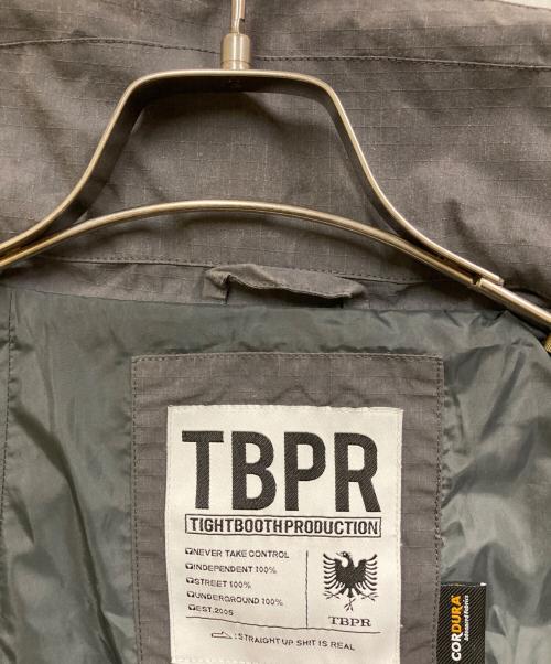 TIGHTBOOTH PRODUCTION（タイトブースプロダクション）TIGHTBOOTH PRODUCTION (タイトブースプロダクション) RIPSTOP TACTICAL JACKET グレー サイズ:SIZE Lの古着・服飾アイテム