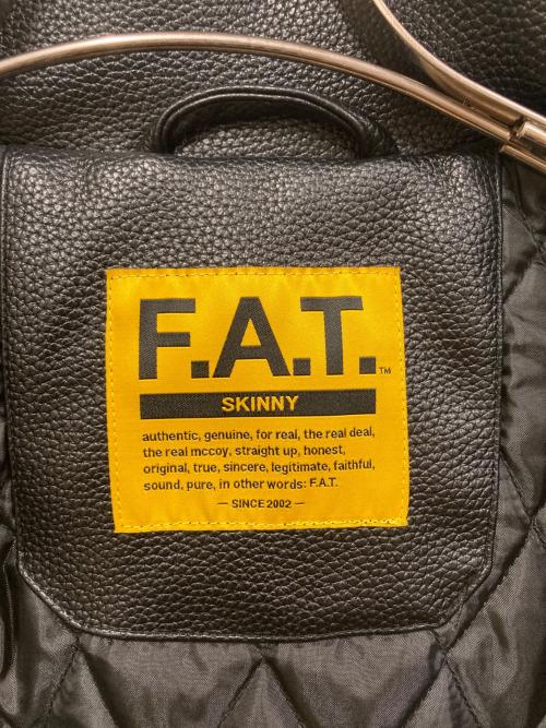 FAT（エフエーティー）FAT (エフエーティー) COOPERS PU ブラック サイズ:SIZE SKINNYの古着・服飾アイテム