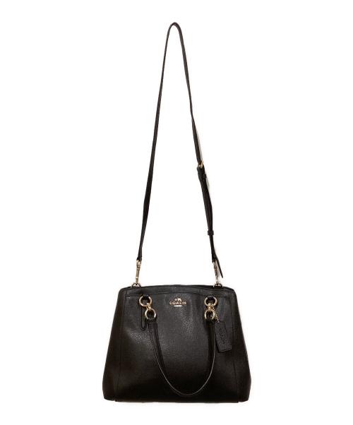 COACH（コーチ）COACH (コーチ) 2WAYショルダーバッグ ブラック サイズ:表記なしの古着・服飾アイテム