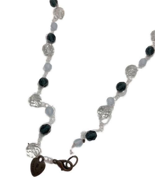 milly callegari（ミリィ カレガリ）Milly Callegari (ミリィ カレガリ) ワイヤーネックレス ブラック×スカイブルー サイズ:表記なしの古着・服飾アイテム