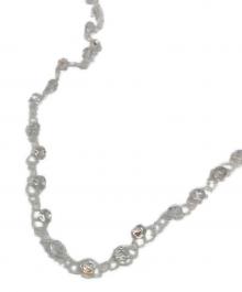 milly callegari（ミリィ カレガリ）の古着「ワイヤーネックレス」｜ベージュ