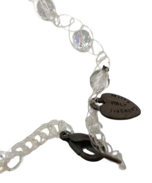 milly callegari（ミリィ カレガリ）Milly Callegari (ミリィ カレガリ) ワイヤーネックレス ベージュ サイズ:表記なしの古着・服飾アイテム