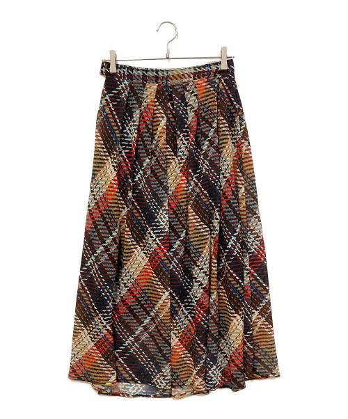 PRIDE（プライド）PRIDE (プライド) スカート レッド サイズ:SIZE 38の古着・服飾アイテム