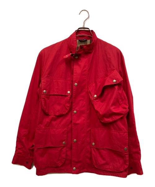 PAUL SMITH（ポールスミス）Paul Smith (ポールスミス) MACKINTOSH (マッキントッシュ) ハンティング ブルゾン レッド サイズ:SIZE Mの古着・服飾アイテム