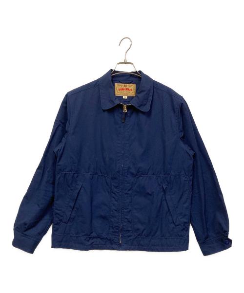 SUGAR CANE（シュガーケーン）SUGAR CANE (シュガーケーン) COTTON WEATHER CLOTH SPORTS JACKET ブルー サイズ:SIZE 38の古着・服飾アイテム