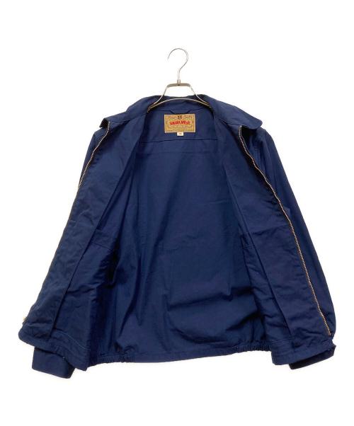 SUGAR CANE（シュガーケーン）SUGAR CANE (シュガーケーン) COTTON WEATHER CLOTH SPORTS JACKET ブルー サイズ:SIZE 38の古着・服飾アイテム
