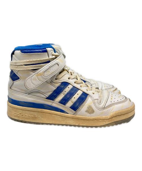 adidas（アディダス）adidas (アディダス) Adidas Forum 84 HI AEC White Blue ホワイト×ブルー サイズ:SIZE 26cmの古着・服飾アイテム