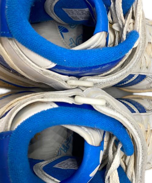 adidas（アディダス）adidas (アディダス) Adidas Forum 84 HI AEC White Blue ホワイト×ブルー サイズ:SIZE 26cmの古着・服飾アイテム