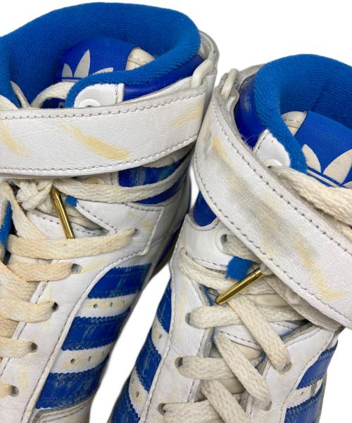 adidas（アディダス）adidas (アディダス) Adidas Forum 84 HI AEC White Blue ホワイト×ブルー サイズ:SIZE 26cmの古着・服飾アイテム