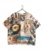 HIROヒロ）の古着「プリントTシャツ」｜ホワイト