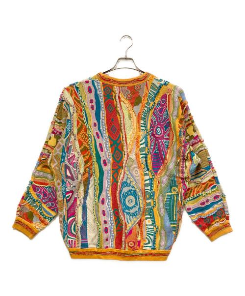 limnos（リムノス）limnos (リムノス) 3Dニット オレンジ サイズ:Mの古着・服飾アイテム