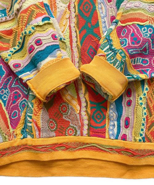 limnos（リムノス）limnos (リムノス) 3Dニット オレンジ サイズ:Mの古着・服飾アイテム