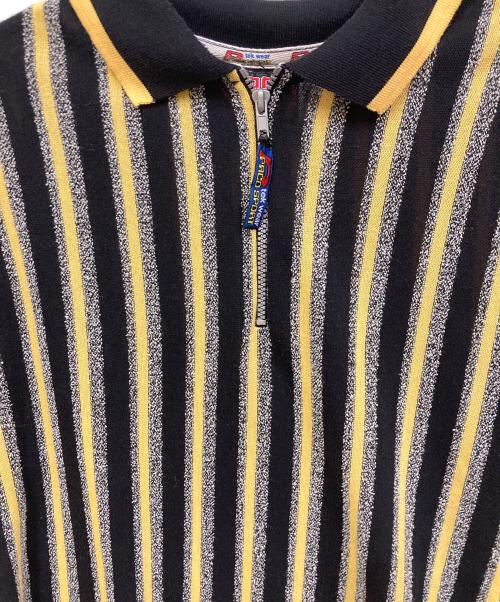 PACO SPORT（パコスポーツ）PACO SPORT (パコスポーツ) ハーフジップニットソー グレー サイズ:SIZE Lの古着・服飾アイテム