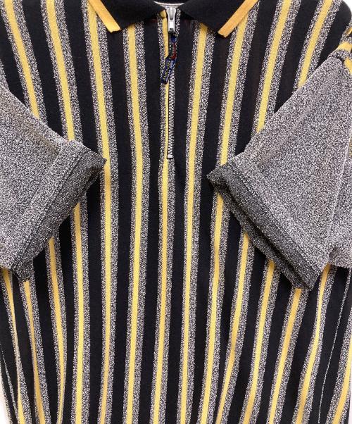 PACO SPORT（パコスポーツ）PACO SPORT (パコスポーツ) ハーフジップニットソー グレー サイズ:SIZE Lの古着・服飾アイテム