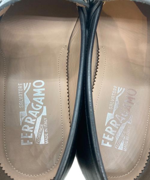 Salvatore Ferragamo（サルヴァトーレ フェラガモ）Salvatore Ferragamo (サルヴァトーレ フェラガモ) ガンチーニローファー ブラック サイズ:SIZE 9の古着・服飾アイテム