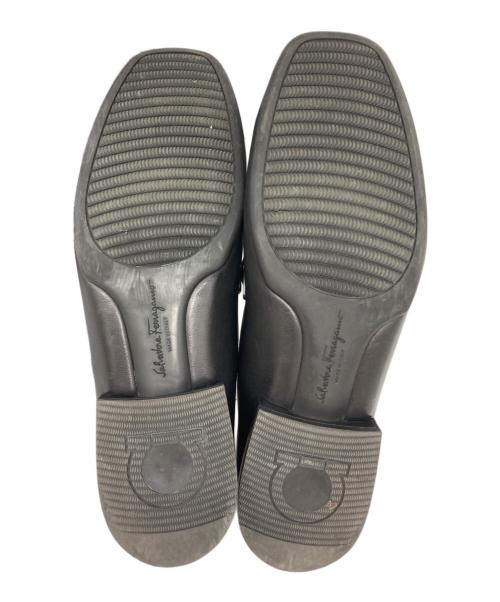 Salvatore Ferragamo（サルヴァトーレ フェラガモ）Salvatore Ferragamo (サルヴァトーレ フェラガモ) ガンチーニローファー ブラック サイズ:SIZE 9の古着・服飾アイテム