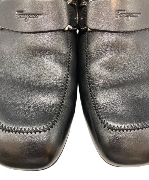 Salvatore Ferragamo（サルヴァトーレ フェラガモ）Salvatore Ferragamo (サルヴァトーレ フェラガモ) ガンチーニローファー ブラック サイズ:SIZE 9の古着・服飾アイテム