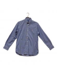 RALPH LAUREN（ラルフローレン）の古着「ギンガムチェックシャツ」｜スカイブルー