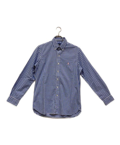 RALPH LAUREN（ラルフローレン）RALPH LAUREN (ラルフローレン) ギンガムチェックシャツ スカイブルー サイズ:SIZE Sの古着・服飾アイテム
