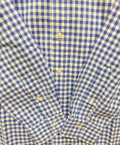 RALPH LAUREN（ラルフローレン）RALPH LAUREN (ラルフローレン) ギンガムチェックシャツ スカイブルー サイズ:SIZE Sの古着・服飾アイテム