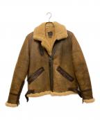 AVIREXアヴィレックス）の古着「B-9ムートンジャケット」｜ブラウン