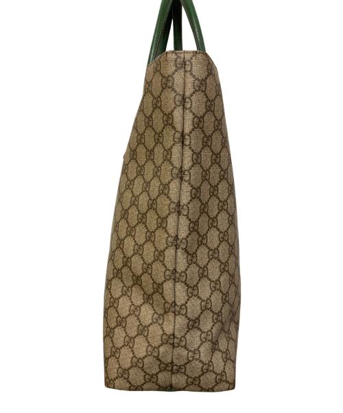 GUCCI（グッチ）GUCCI (グッチ) GGスプリームトートバッグ ベージュ サイズ:表記なしの古着・服飾アイテム