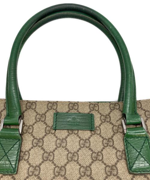 GUCCI（グッチ）GUCCI (グッチ) GGスプリームトートバッグ ベージュ サイズ:表記なしの古着・服飾アイテム