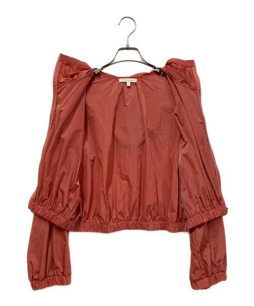 To b. by agnes b.（トゥービー バイ アニエスベー）To b. by agnes b. (トゥービー バイ アニエスベー) ナイロンジャケット ピンク サイズ:SIZE 38の古着・服飾アイテム