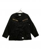WTAPSダブルタップス）の古着「SCOUT/LS/COTTON.WEATHER」｜ブラック