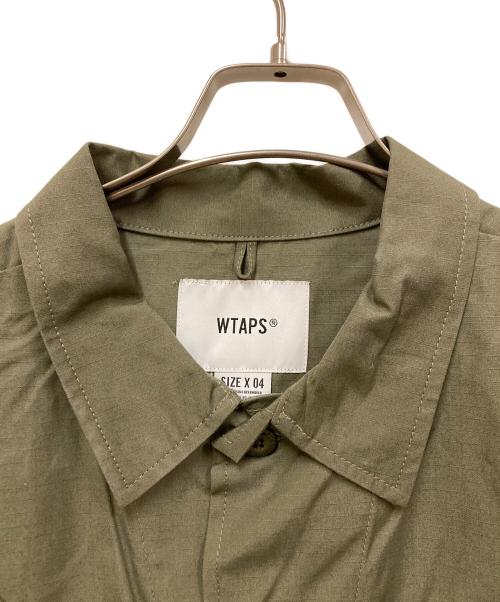 WTAPS（ダブルタップス）WTAPS (ダブルタップス) JUNGLE 02/LS/COTTON.RIPSTOP カーキ サイズ:4 未使用品の古着・服飾アイテム