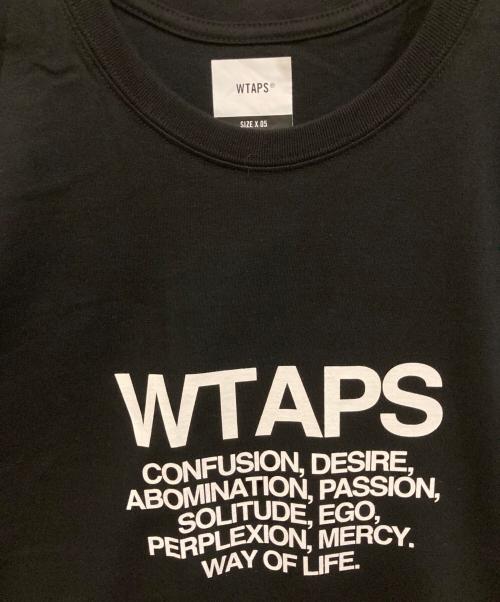 WTAPS（ダブルタップス）WTAPS (ダブルタップス) INGREDIENTS TEE ブラック サイズ:SIZE 5 未使用品の古着・服飾アイテム