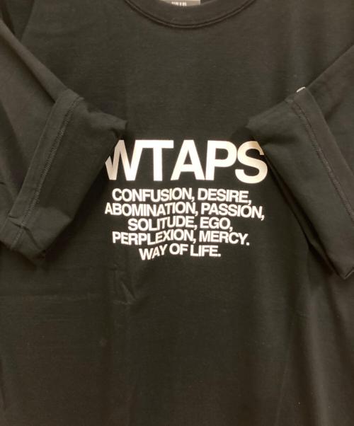 WTAPS（ダブルタップス）WTAPS (ダブルタップス) INGREDIENTS TEE ブラック サイズ:SIZE 5 未使用品の古着・服飾アイテム