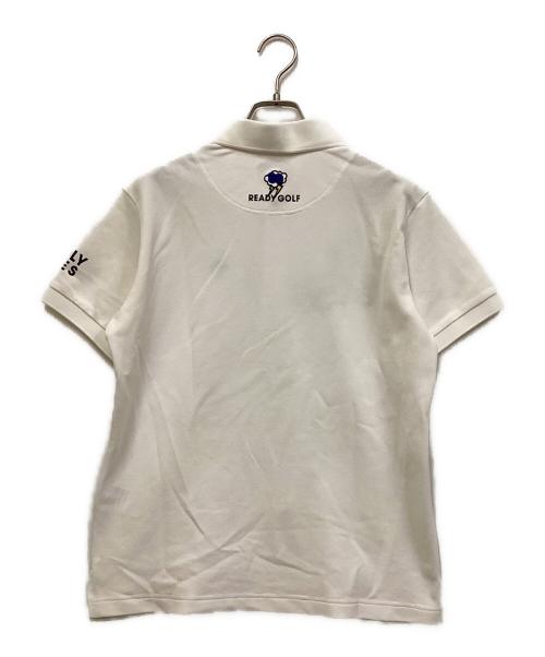 PEARLY GATES（パーリーゲイツ）PEARLY GATES (パーリーゲイツ) ポロシャツ ホワイト サイズ:SIZE 4の古着・服飾アイテム