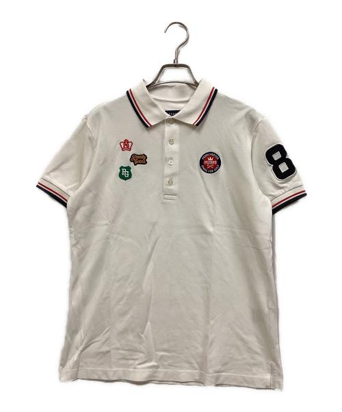 PEARLY GATES（パーリーゲイツ）PEARLY GATES (パーリーゲイツ) ポロシャツ ホワイト サイズ:SIZE 4の古着・服飾アイテム