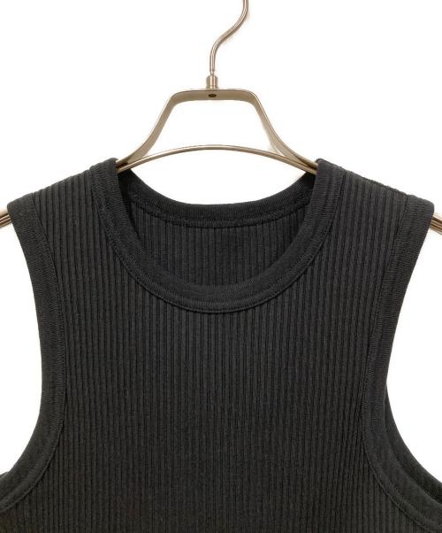 Spick and Span（スピック＆スパン）Spick and Span (スピックアンドスパン) ファブリックコンビドレス ブラック サイズ:SIZE Freeの古着・服飾アイテム