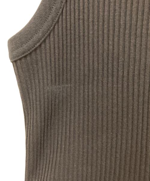 Spick and Span（スピック＆スパン）Spick and Span (スピックアンドスパン) ファブリックコンビドレス ブラック サイズ:SIZE Freeの古着・服飾アイテム