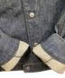 中古・古着 LEVI'S (リーバイス) デニムジャケット インディゴ サイズ:SIZE M：4000円