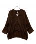 la belle Etude（ラベルエチュード）の古着「カーディガン」｜ブラウン