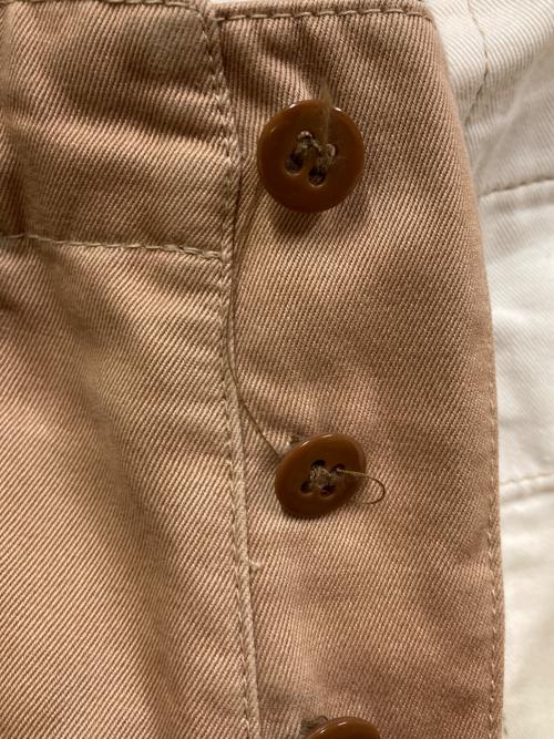 BURGUS PLUS（バーガスプラス）BURGUS PLUS (バーガスプラス) 401 ジップフライチノ ベージュ サイズ:SIZE Sの古着・服飾アイテム