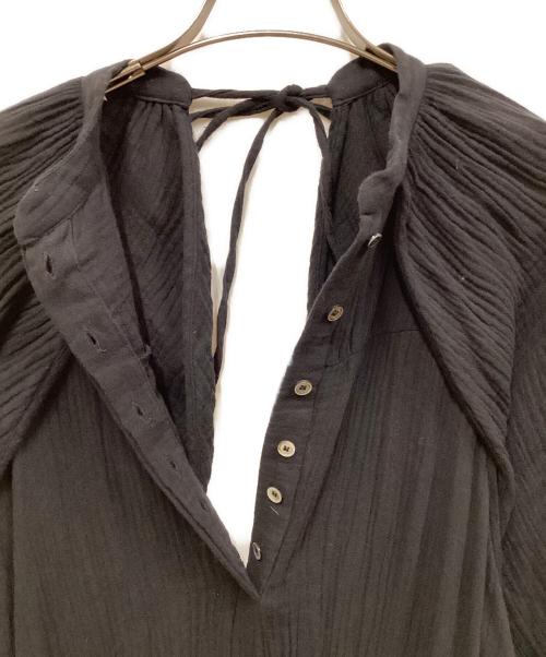 ETRE TOKYO（エトレトウキョウ）ETRE TOKYO (エトレトウキョウ) バックシャンギャザーボリュームワンピース ブラック サイズ:SIZE Freeの古着・服飾アイテム