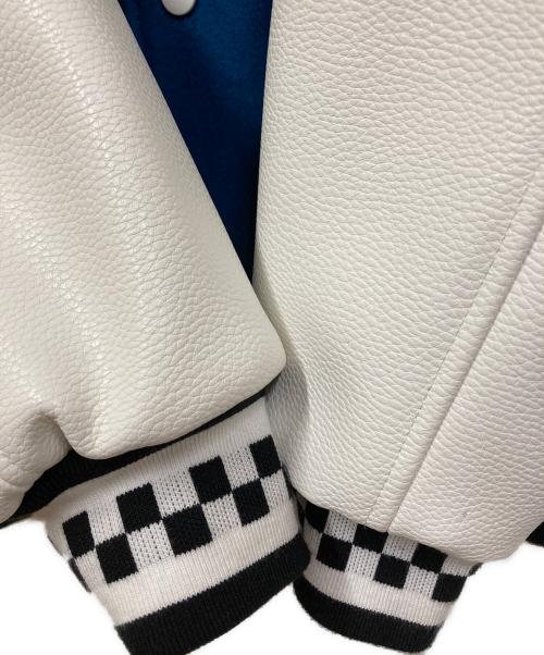 9090（9090）9090 (9090) Angel Stadium Jacket ブルー サイズ:SIZE Lの古着・服飾アイテム