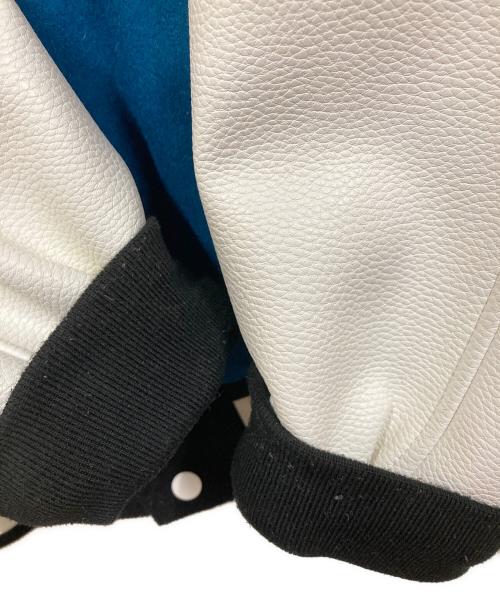 9090（9090）9090 (9090) Angel Stadium Jacket ブルー サイズ:SIZE Lの古着・服飾アイテム