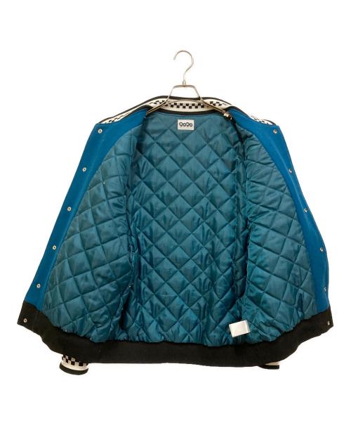 9090（9090）9090 (9090) Angel Stadium Jacket ブルー サイズ:SIZE Lの古着・服飾アイテム