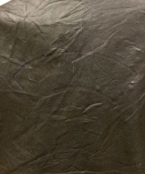 HEAVY DUTY（ヘビーデューティー）HEAVY DUTY (ヘビーデューティー) レザーベスト ブラック サイズ:-の古着・服飾アイテム