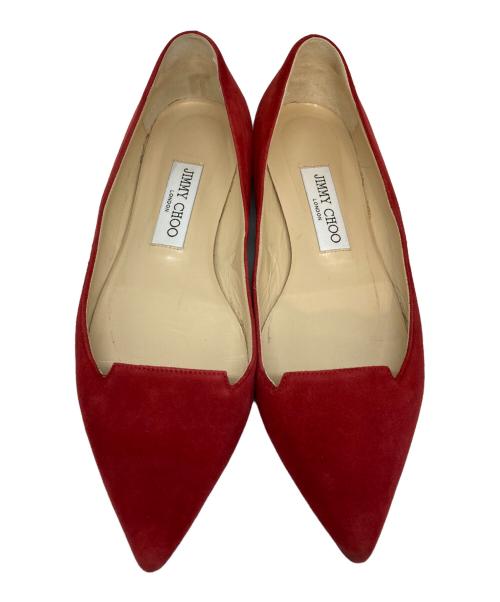 JIMMY CHOO（ジミーチュウ）JIMMY CHOO (ジミーチュウ) パンプス レッド サイズ:SIZE 37の古着・服飾アイテム