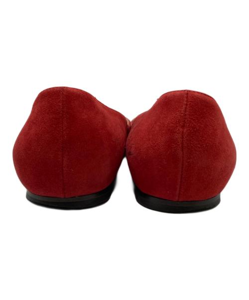 JIMMY CHOO（ジミーチュウ）JIMMY CHOO (ジミーチュウ) パンプス レッド サイズ:SIZE 37の古着・服飾アイテム