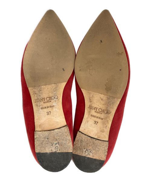 JIMMY CHOO（ジミーチュウ）JIMMY CHOO (ジミーチュウ) パンプス レッド サイズ:SIZE 37の古着・服飾アイテム