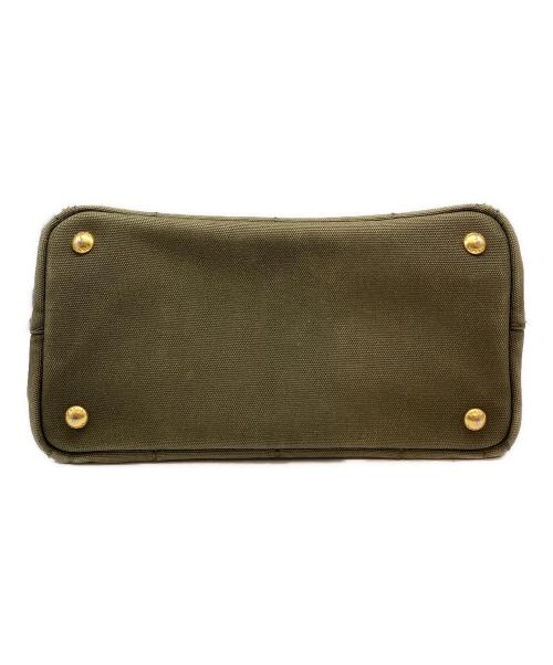 PRADA（プラダ）PRADA (プラダ) 2WAYカナパトート カーキ サイズ:表記なしの古着・服飾アイテム